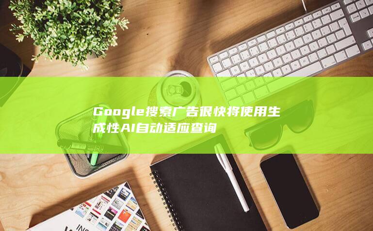 Google搜索广告很快将使用生成性AI自动适应查询-A3源码